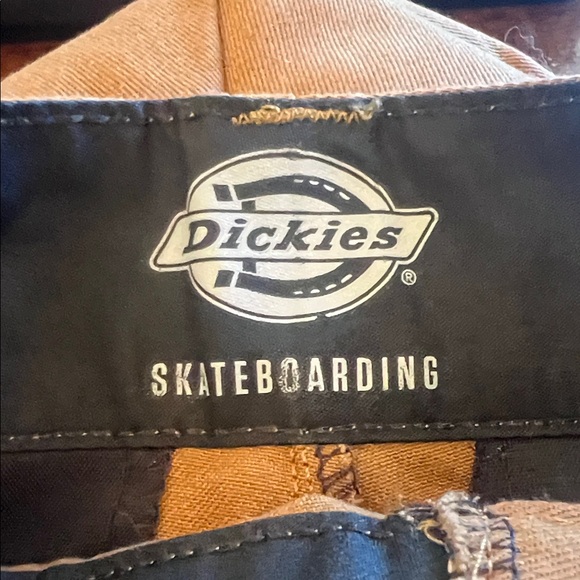 Dickies Men's Khaki Skateboarding Pants - Picture 2 of 5